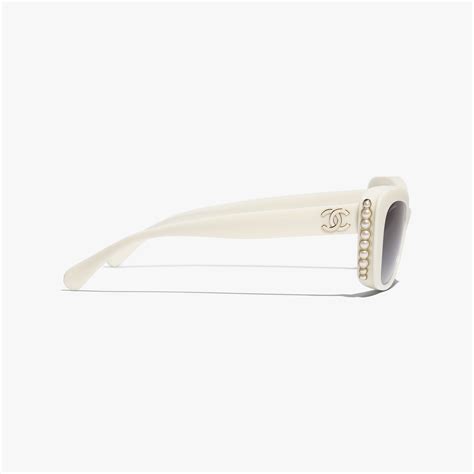 chanel cat eye sunglasses white|replacement lenses for chanel sunglasses.